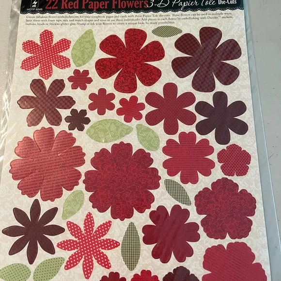 Red and Green Arts & Crafts Office Decor - Picture 2 of 2